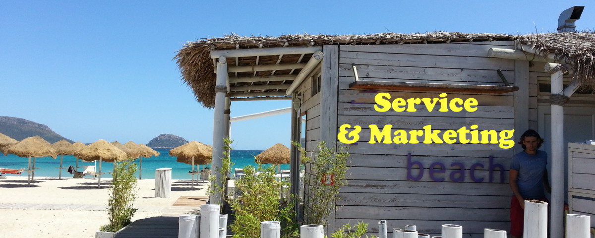 Beachclub strantent marketing service klantgericht, bedrijven