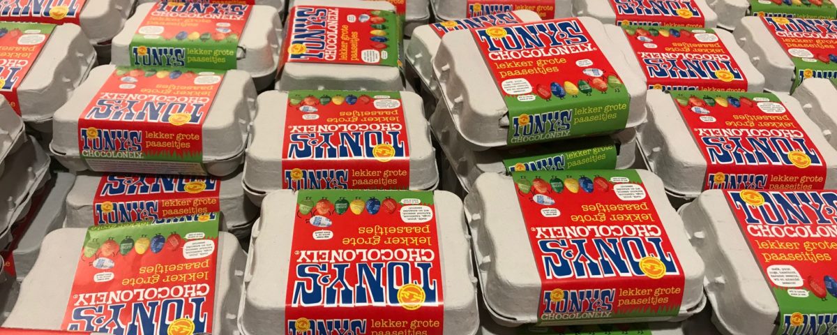 Tony's Chocolonely, Tony Chocolony, marketing paaseieren, social media, paaseitjes, Albert Heijn, chocola