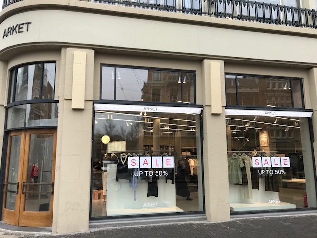 Arket, winkel Amsterdam van H&M, marketing, duurzaam