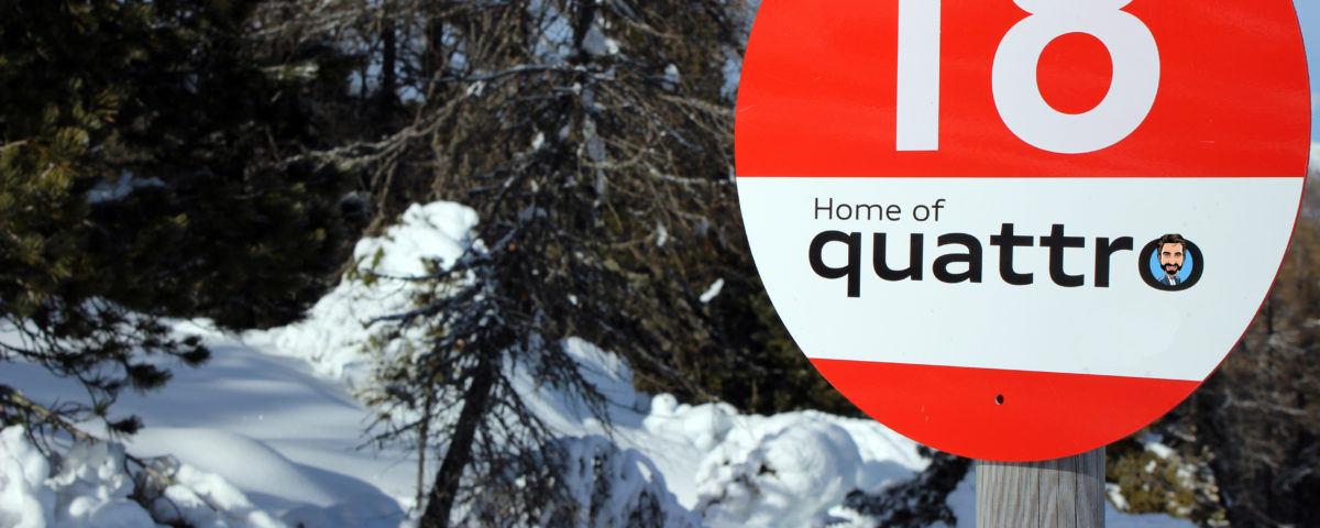 Audi, home of quattro, Q3, Q4, Q5, Kaprun