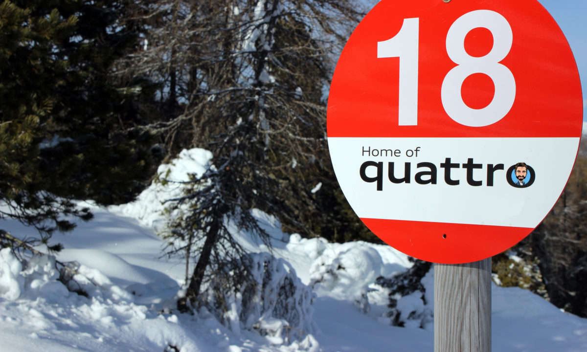 Audi, home of quattro, Q3, Q4, Q5, Kaprun